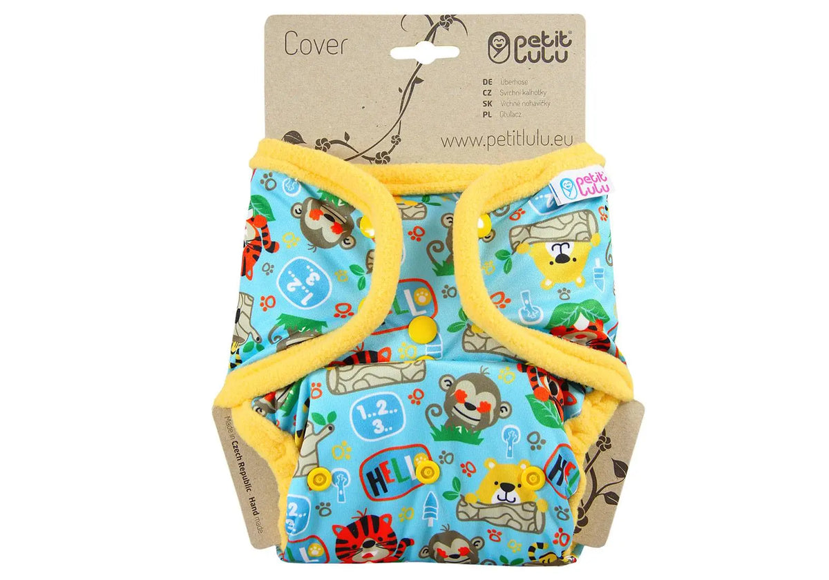 Culotte One size Petit Lulu à Pressions-Jungle1