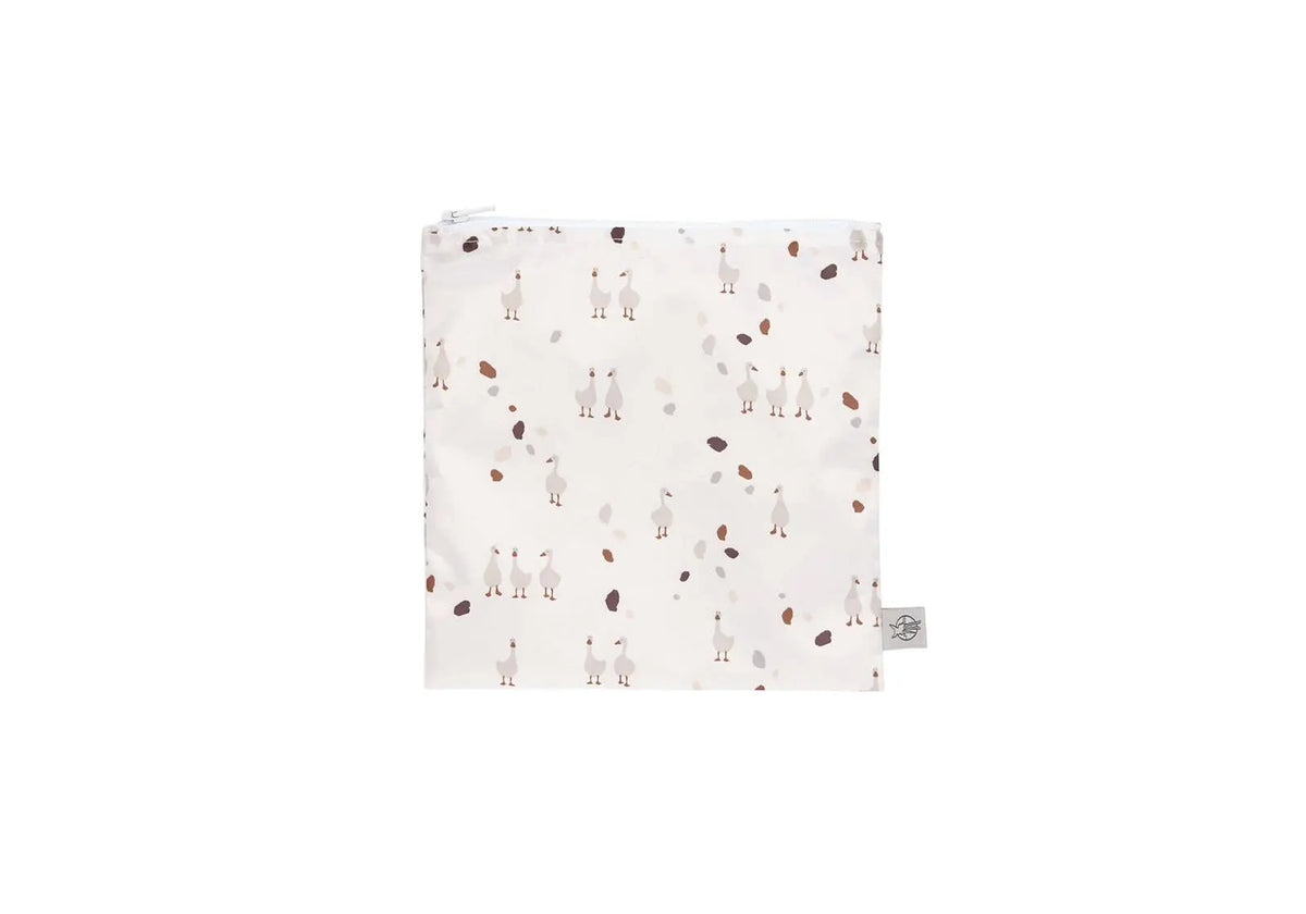 2 pochettes à snack Lässig - Tiny Farmer Oie - Lilinappy
