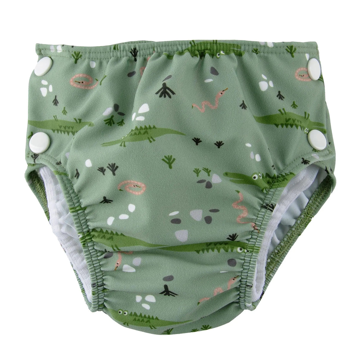 Maillot de bain couche bébé Popolini - Crocodile 