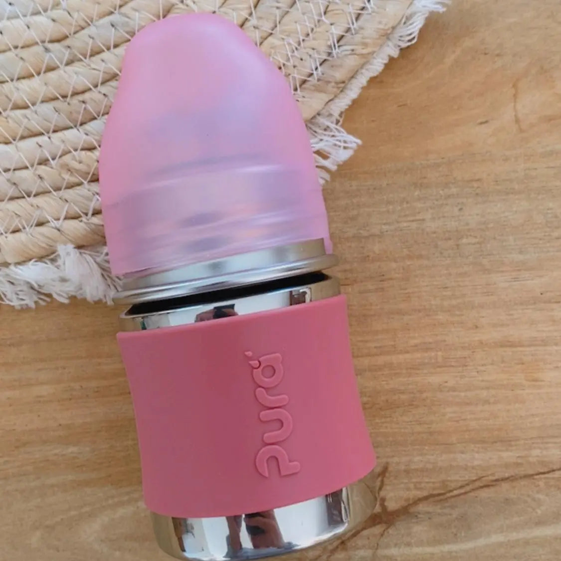 Biberon Inox 150ml Pura - Poudre 