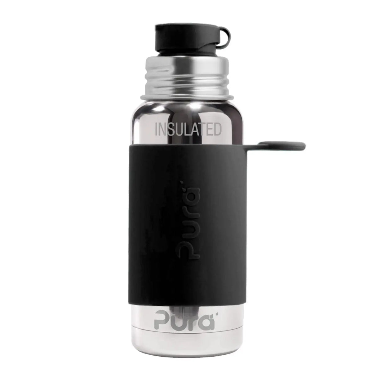 Gourde isotherme inox 475 ml Pura – Noir 