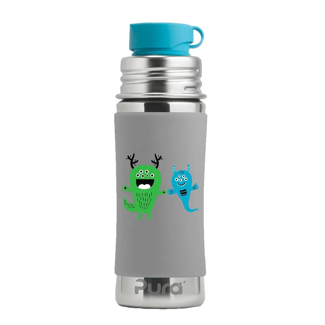 Gourde Sport Inox 325ml Pura - Monstres - Lilinappy