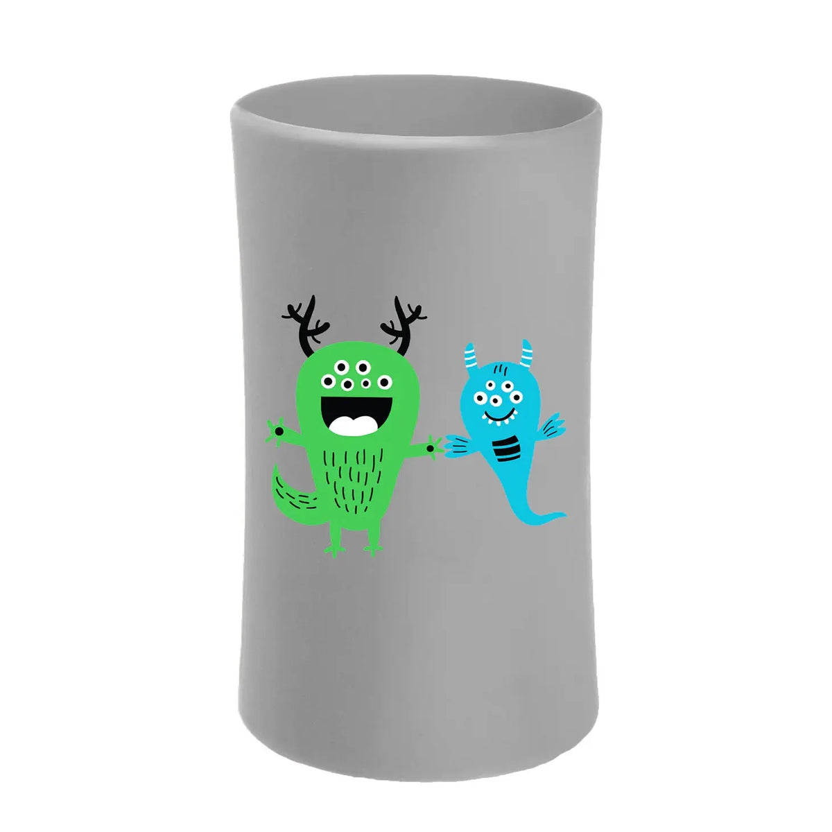 Housse silicone pour biberon inox Pura - Monstres 