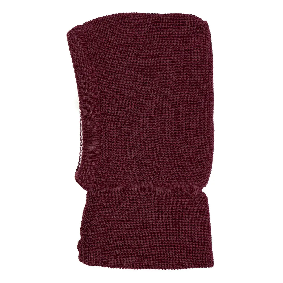 Cagoule enfant en laine mérinos bio doublée coton bio Reiff – Bordeaux - Lilinappy