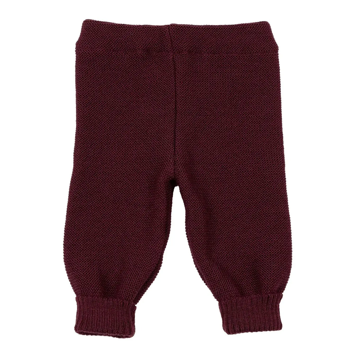 Legging bébé & enfant en laine mérinos bio Reiff – Cerise noir - Lilinappy