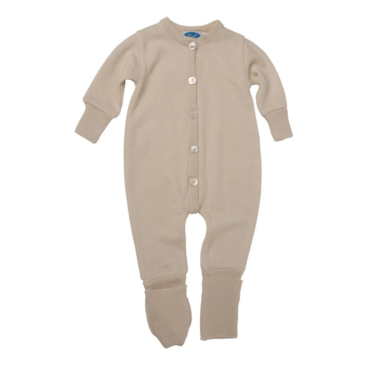 Pyjama en éponge de laine et soie Reiff - Naturel 