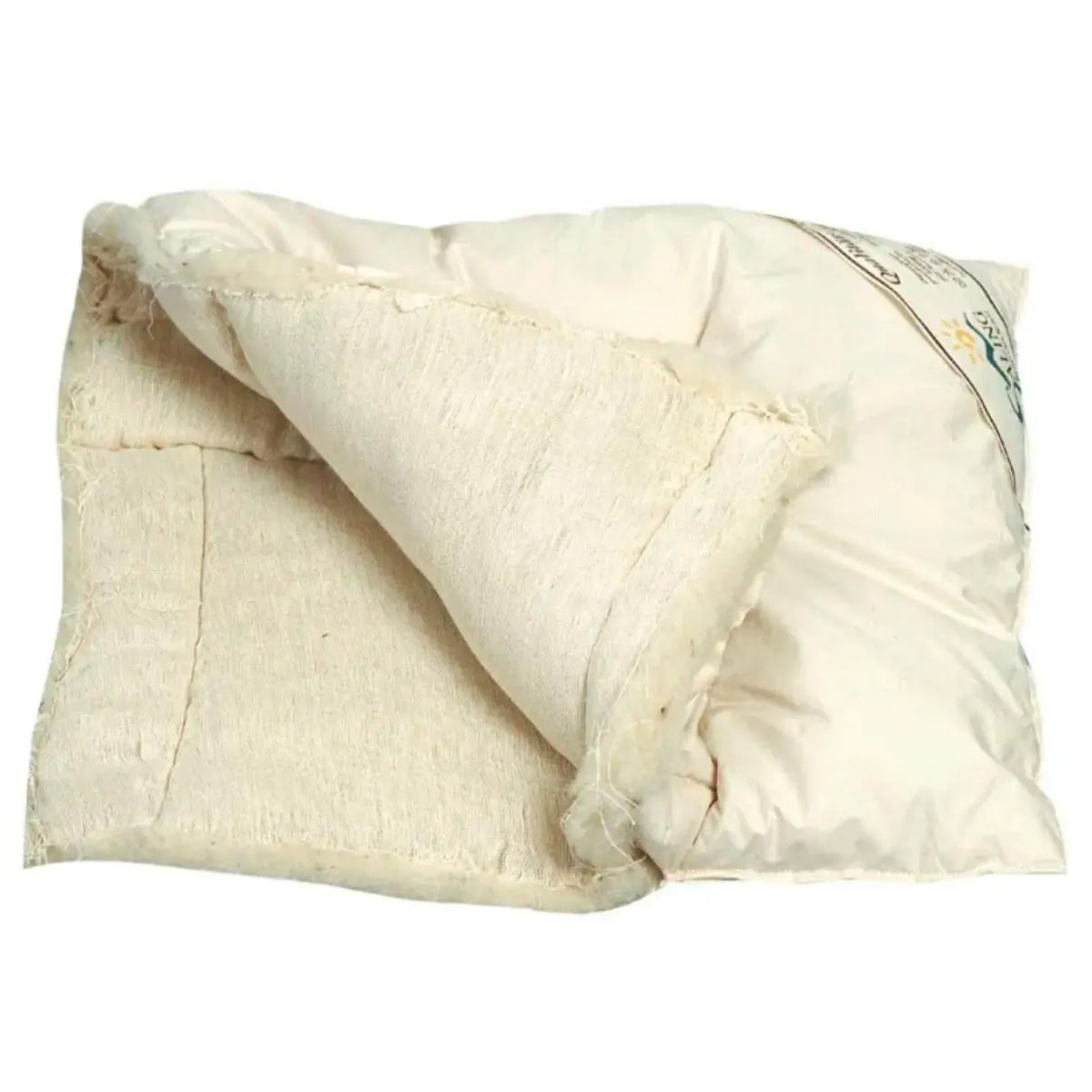 Couette matelassée DUO en laine de mouton bio Saling 