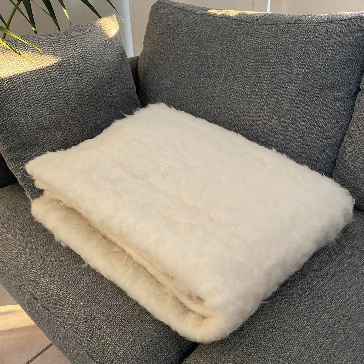 Couverture pure laine vierge et Cachemire Saling - 90x140cm - Lilinappy