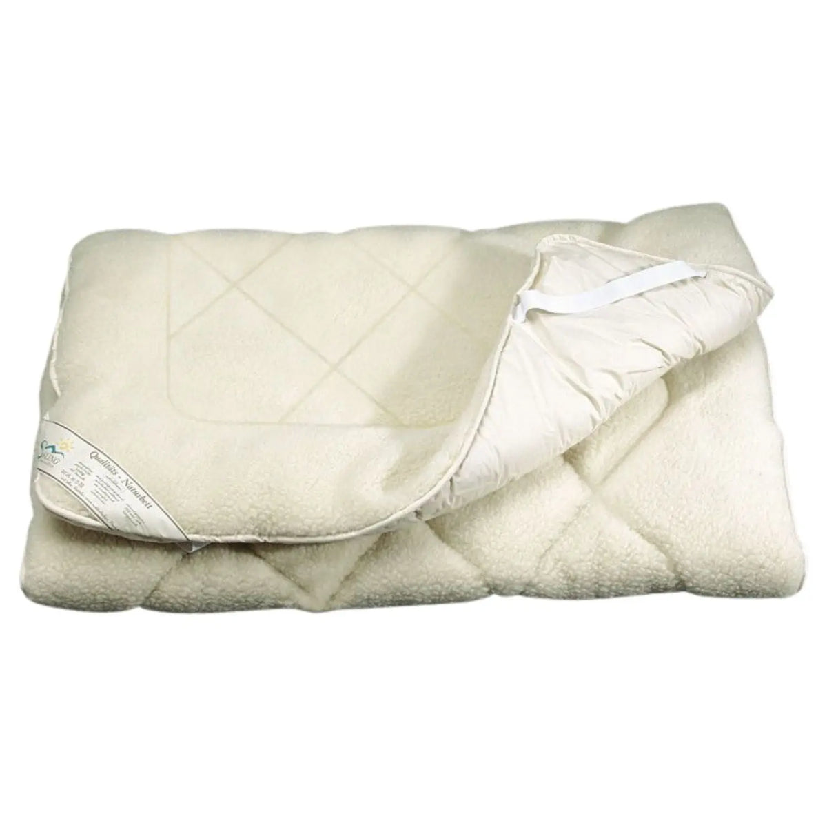 Surmatelas en laine de mouton mérinos Saling - 90×190cm - Lilinappy