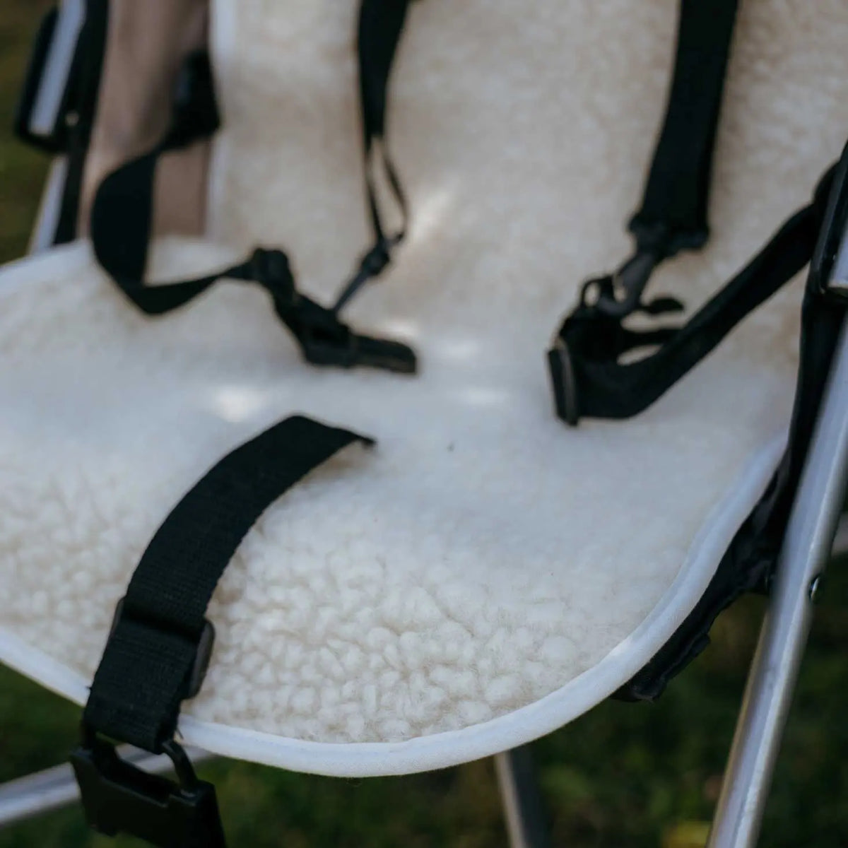 Assise pour poussette & siège auto en laine Sassoupi 