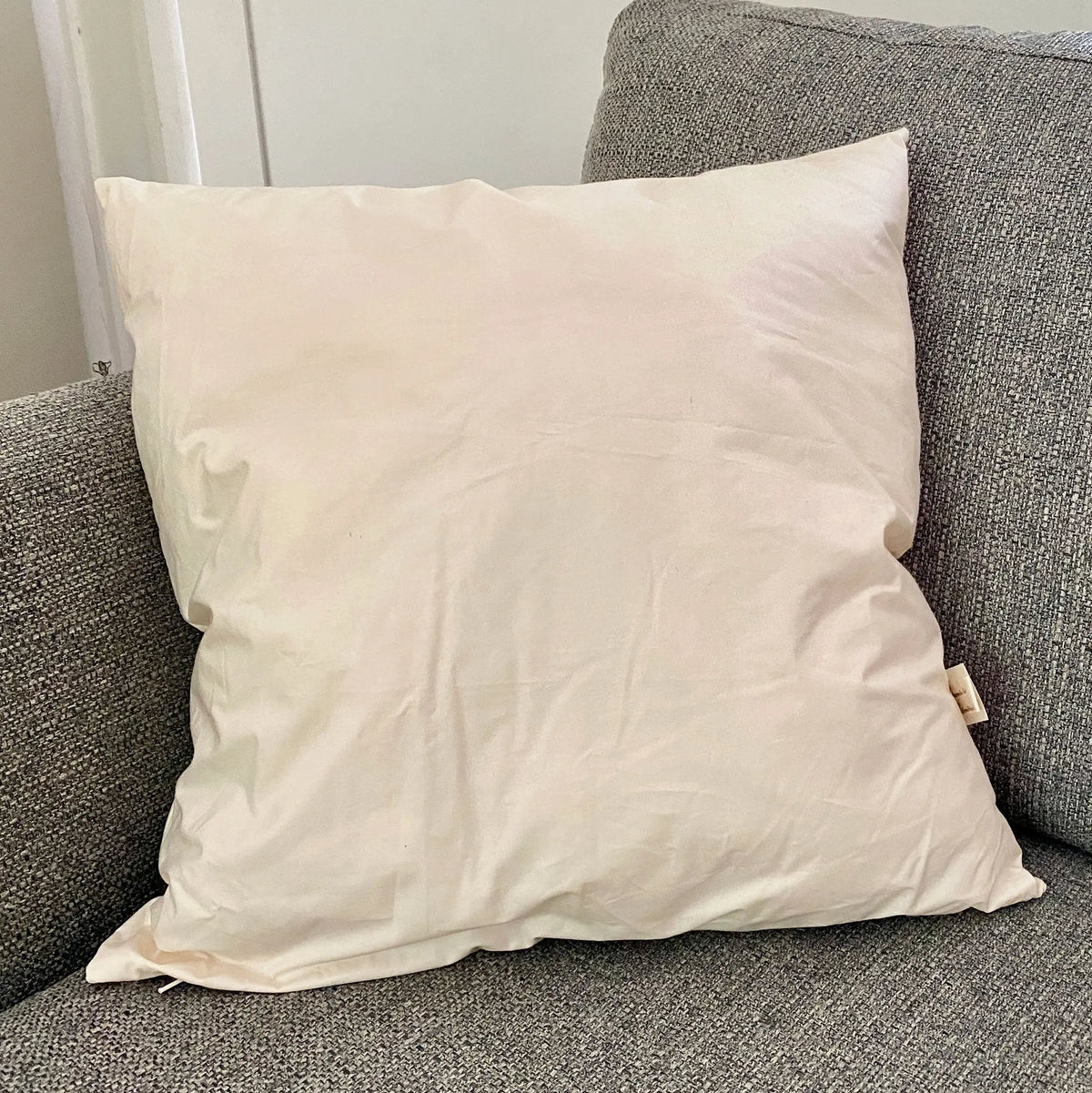 Oreiller en pure laine et coton Sassoupi - 40x40cm 