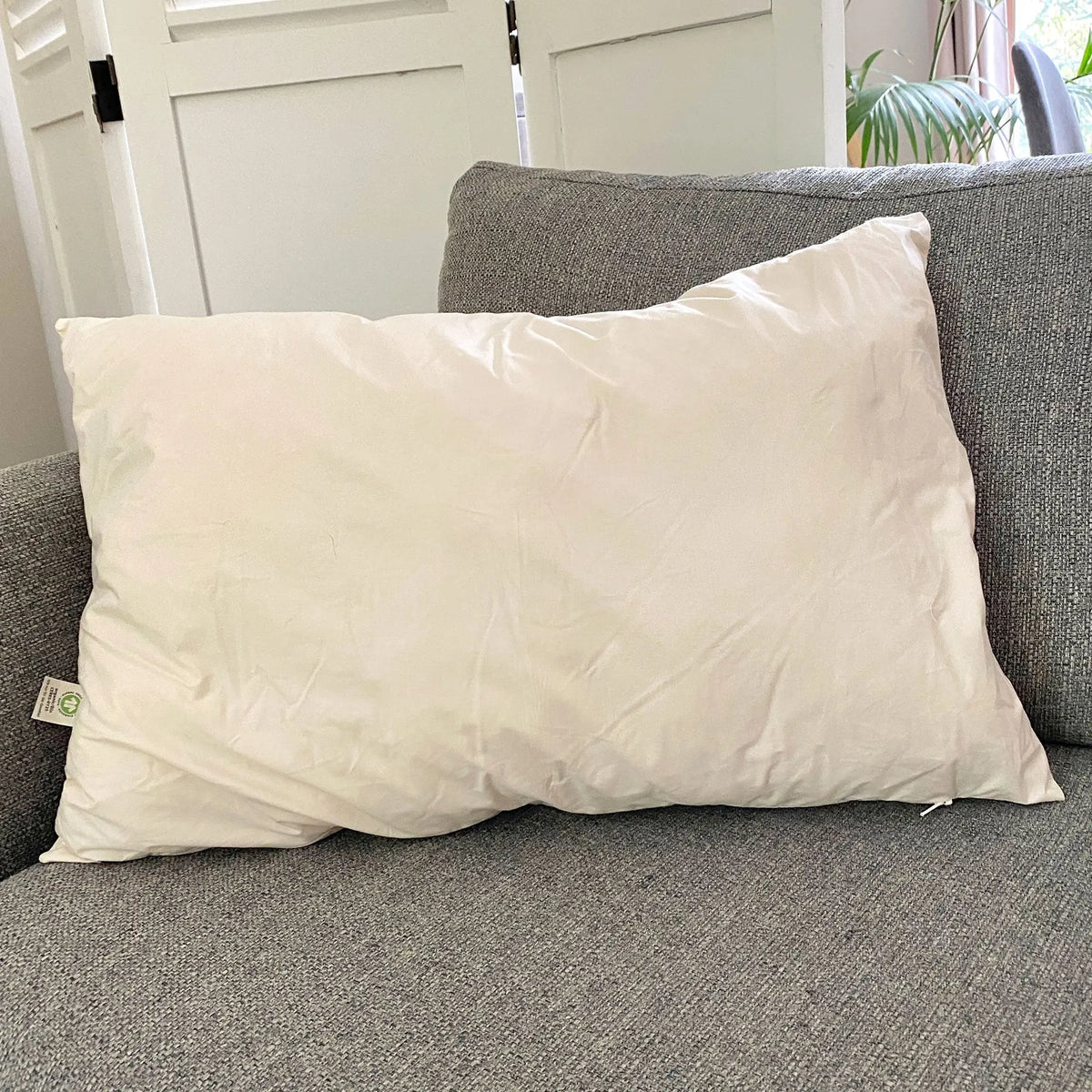 Oreiller en pure laine et coton Sassoupi - 40x60cm 