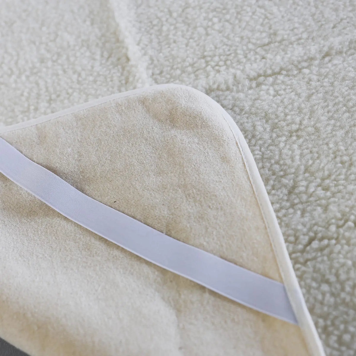 Protège matelas en laine vierge Sassoupi - 90x190 cm 