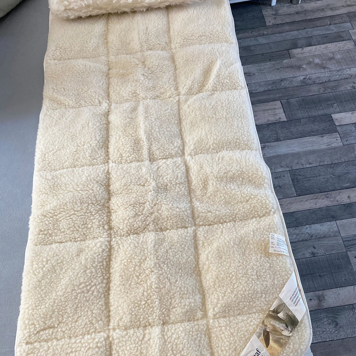 Surmatelas en laine & coton Sassoupi - 70x140cm 