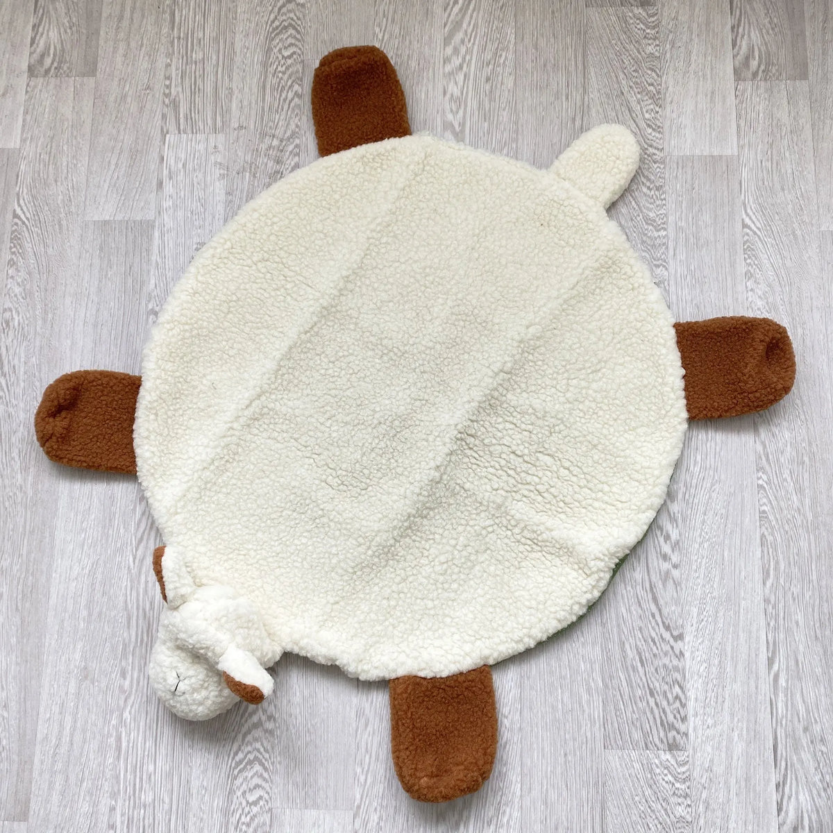 Tapis d'éveil en laine et coton Sassoupi 