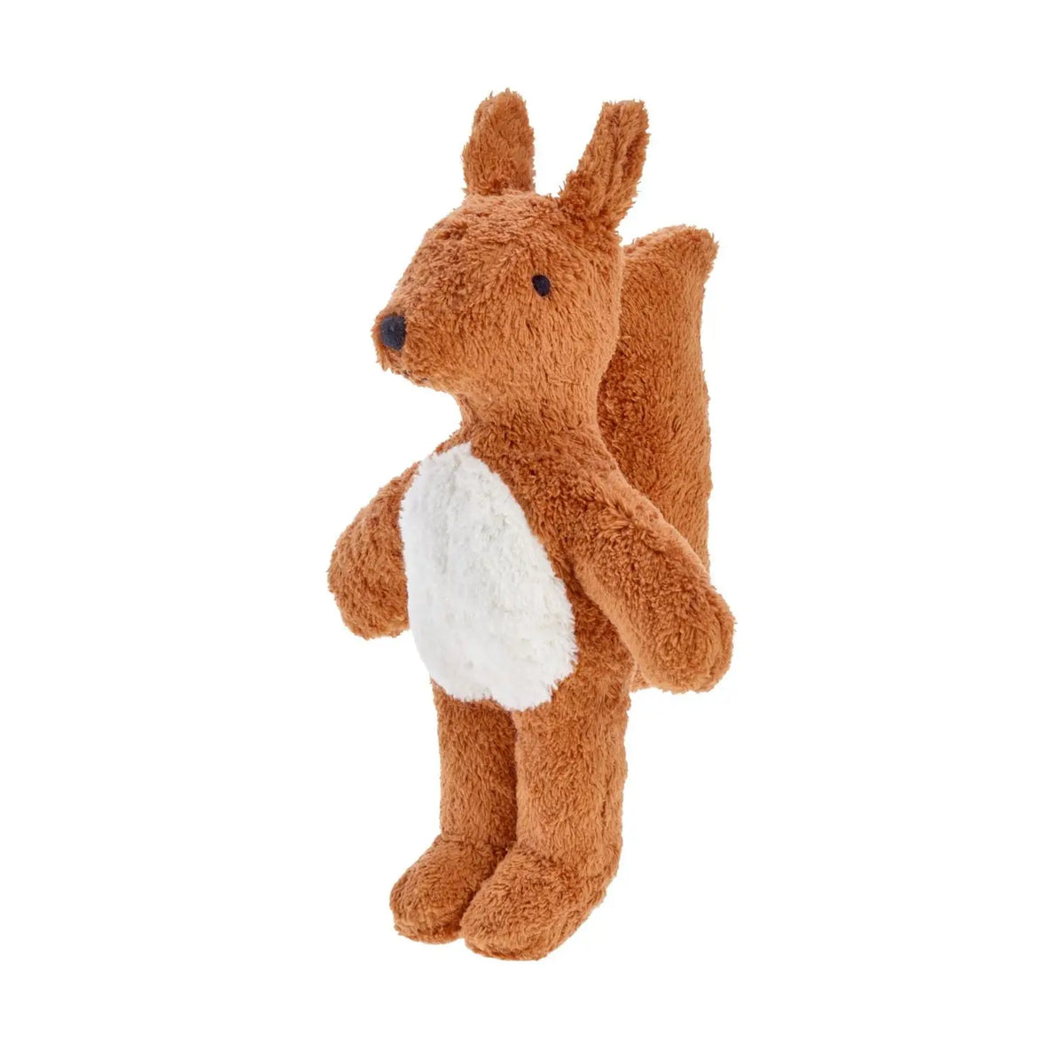 Doudou bébé écureuil en coton bio & laine Senger Naturwelt 