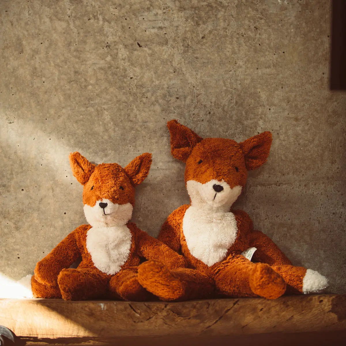 Doudou Renard en coton bio Senger Naturwelt - Lilinappy