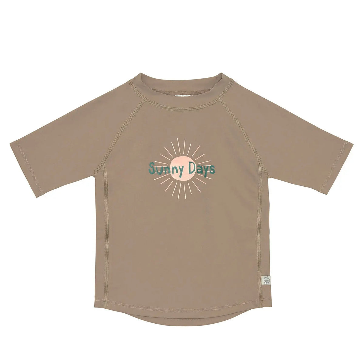 T-shirt anti-UV manches courtes Lässig - Sun choco - Lilinappy