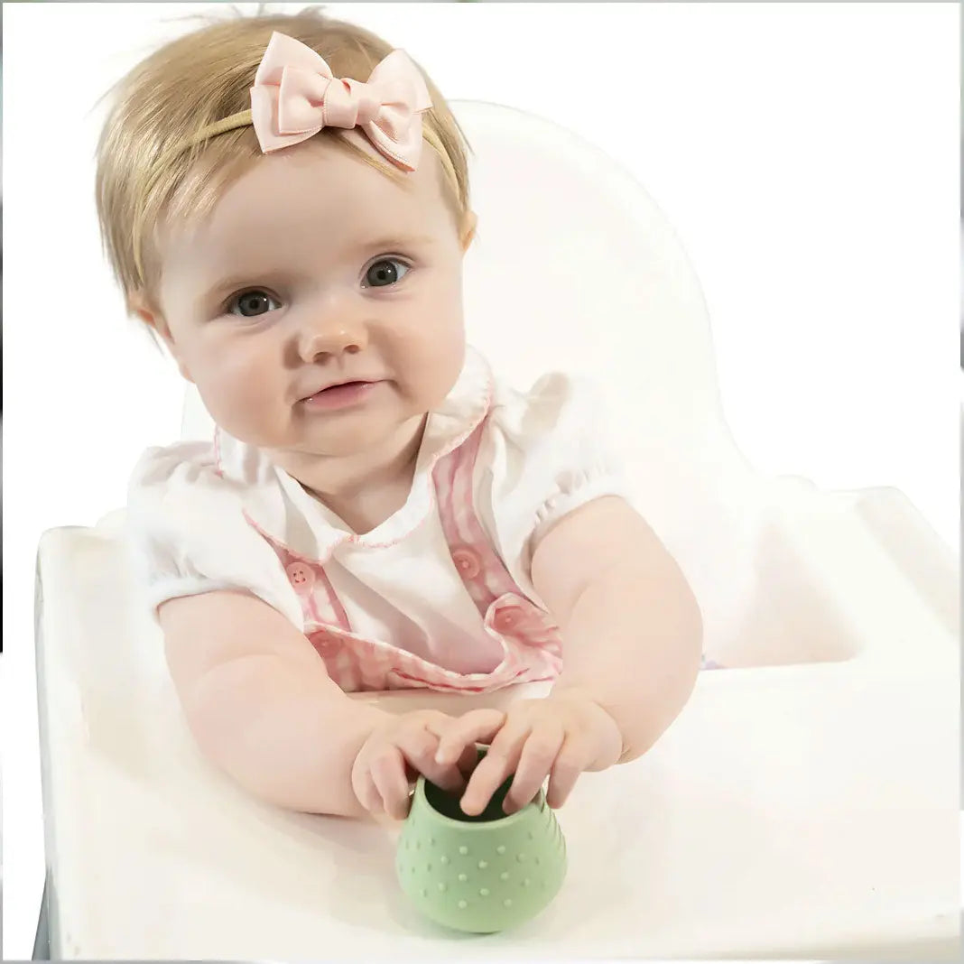 Tasse d'Apprentissage DinkyCup Tidy Tot Gris - Lilinappy