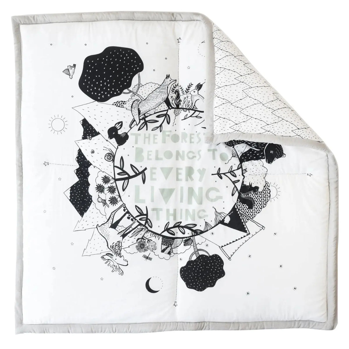 Tapis d’éveil matelassé Wee Gallery Forest 
