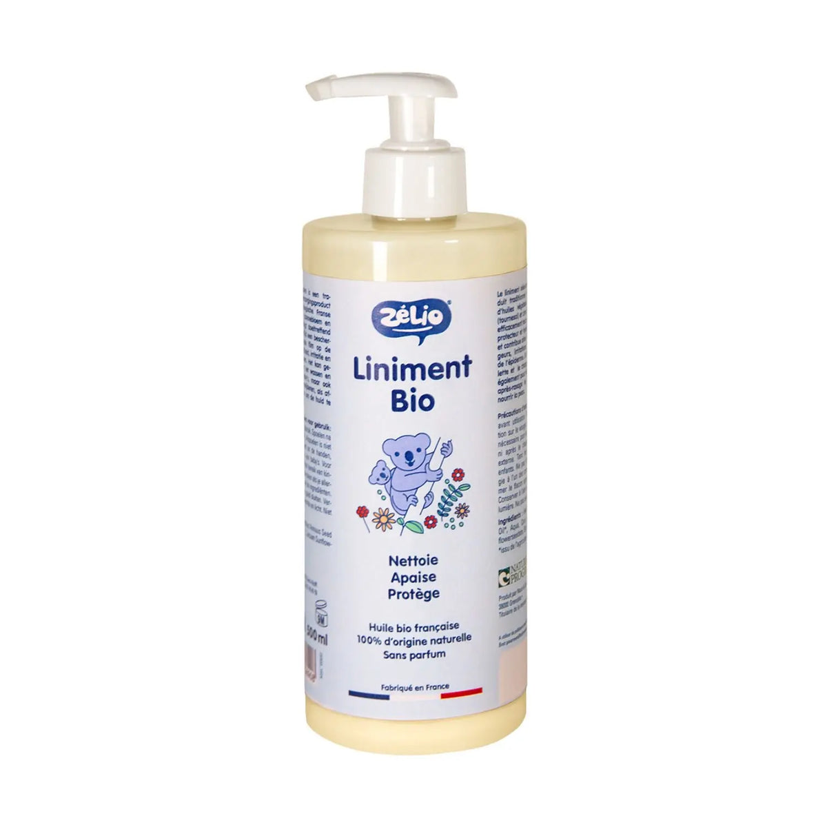 Liniment oléo-calcaire bio Zélio 500ml 